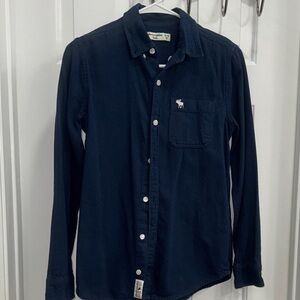 Abercrombie Kids Dark Blue Button Down Shirt